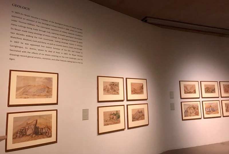 Du Noyer exhibition geology section