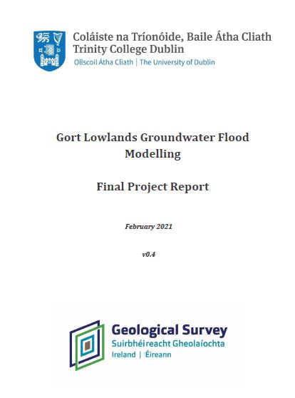 Gort Lowlands Groundwater Flood Modelling report cover